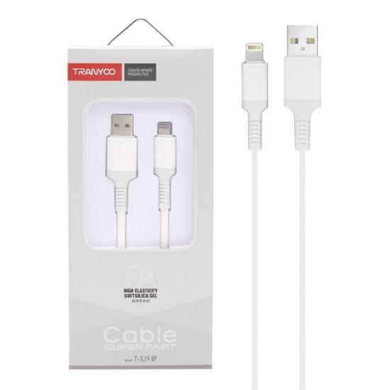 کابل تبدیل USB به lightning ترانیو مدل T-X19IP طول 1متر